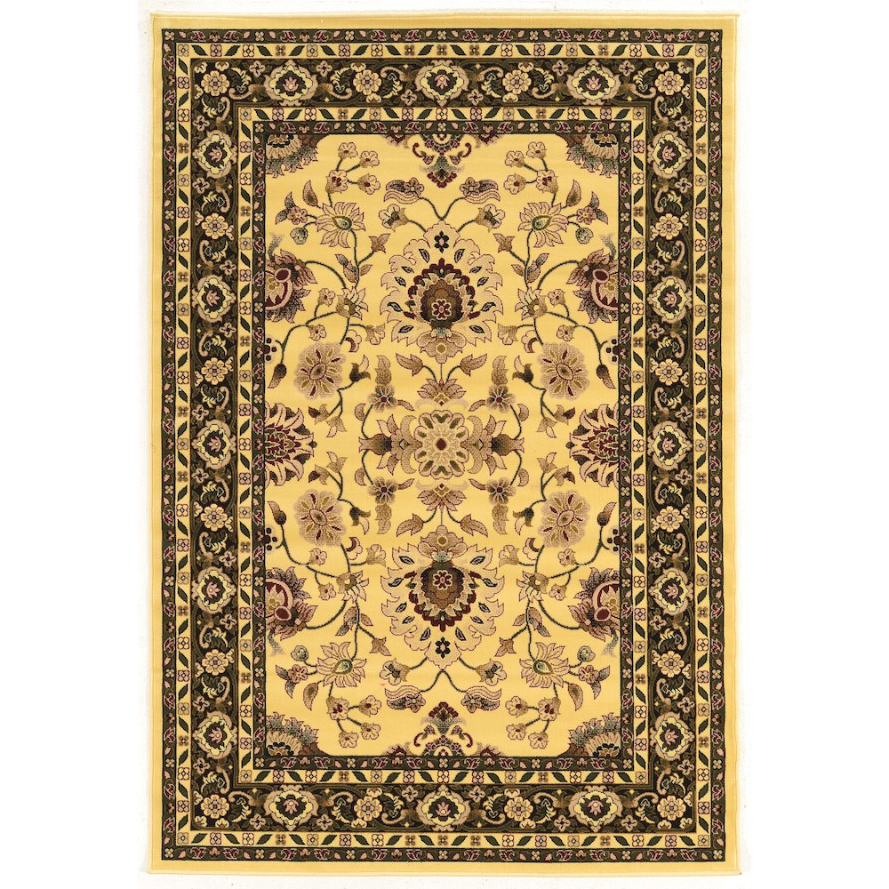 Persian Treasures Isphahan Cream 9x12, Rug. Picture 1