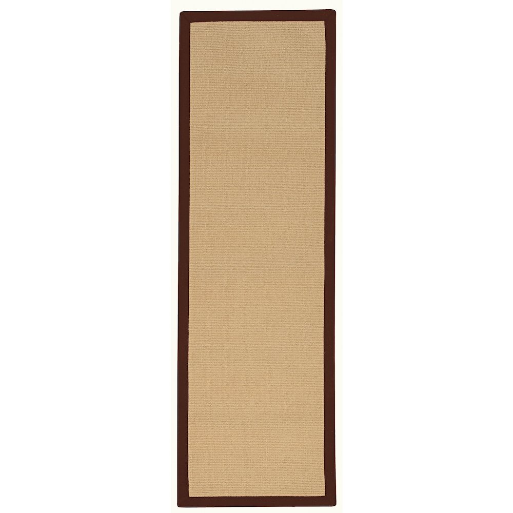 Athena Sisal & Brown 2.6x8, Rug. Picture 1