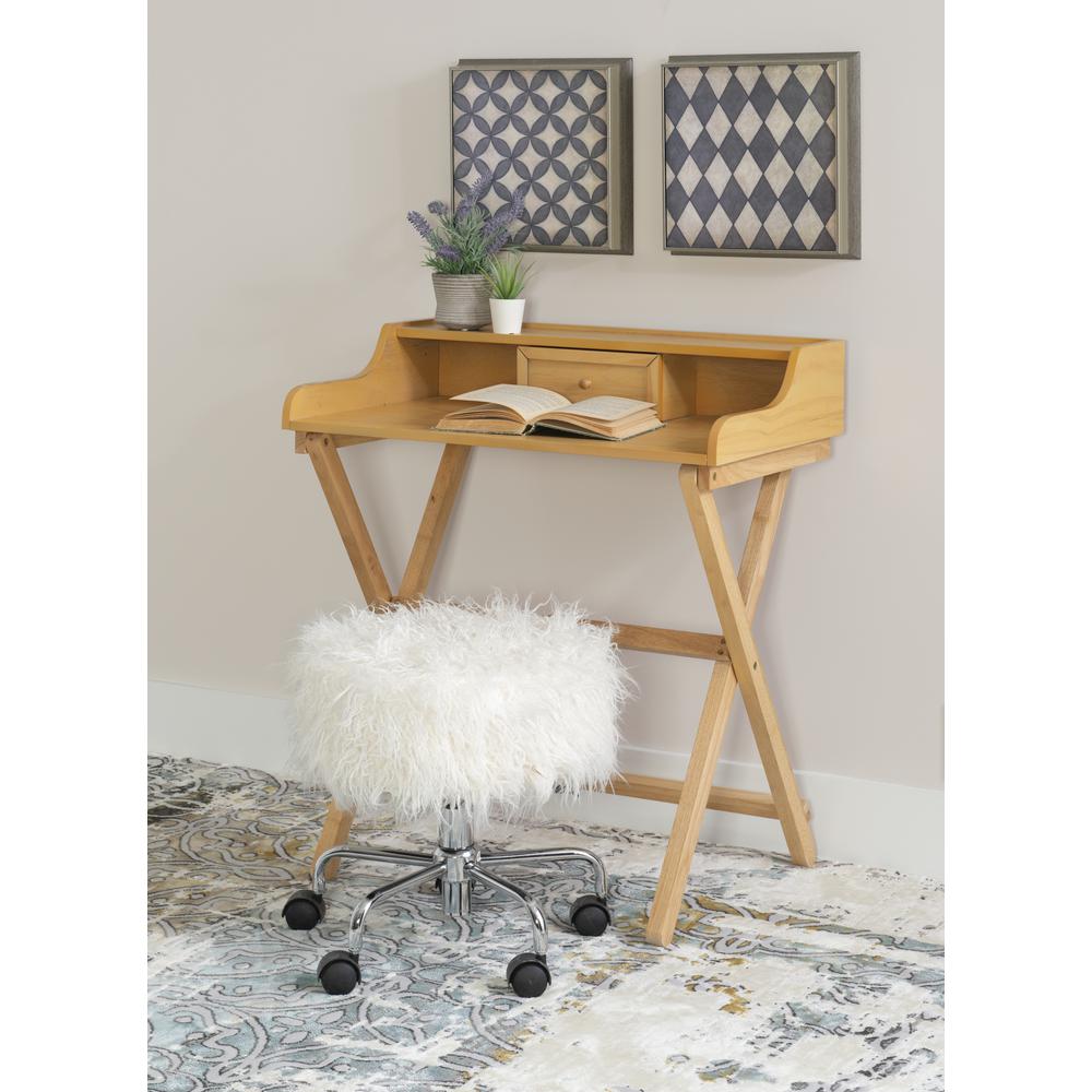 Coy Natural Folding Desk. Picture 10