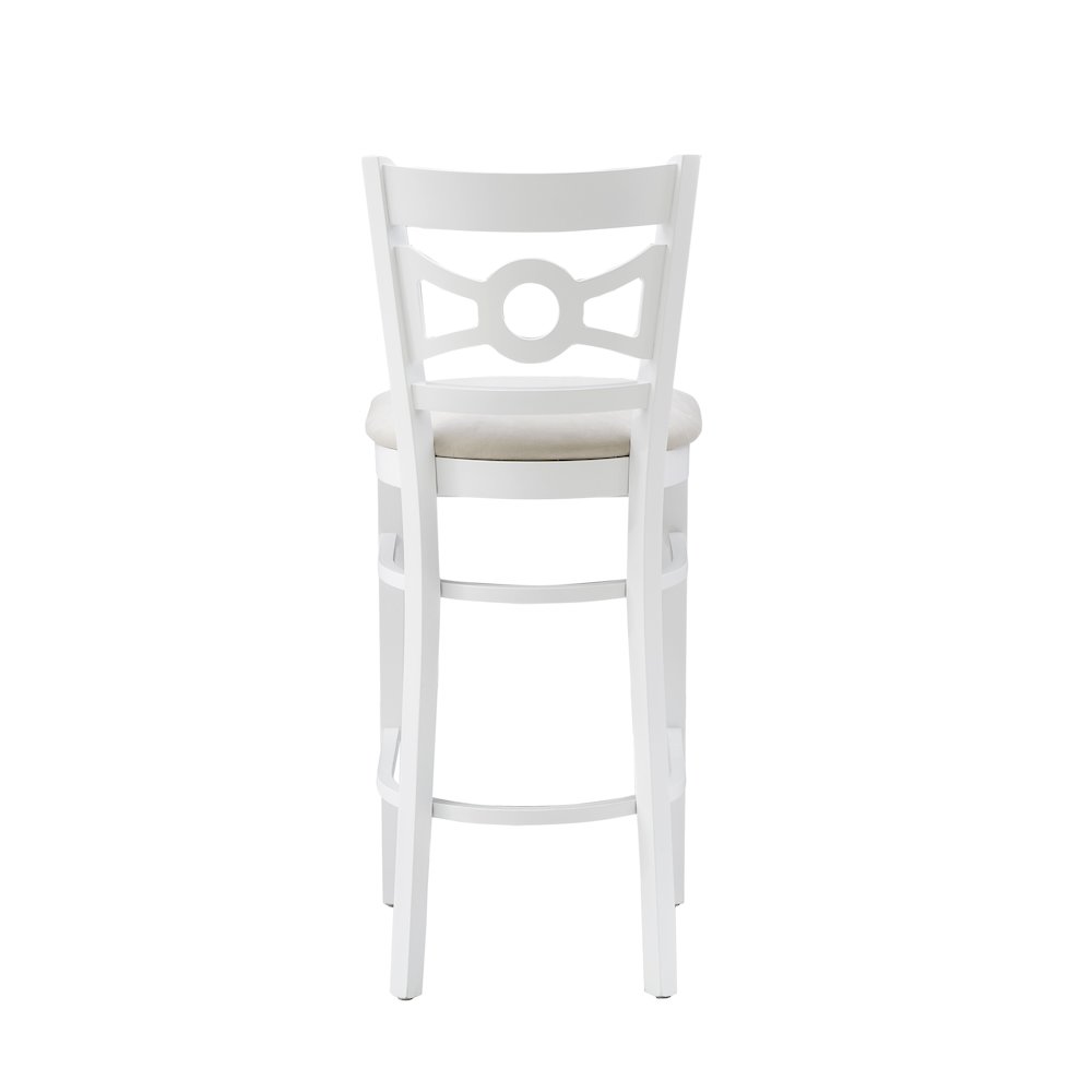 Teresa White Barstool W Uph Seat. Picture 8