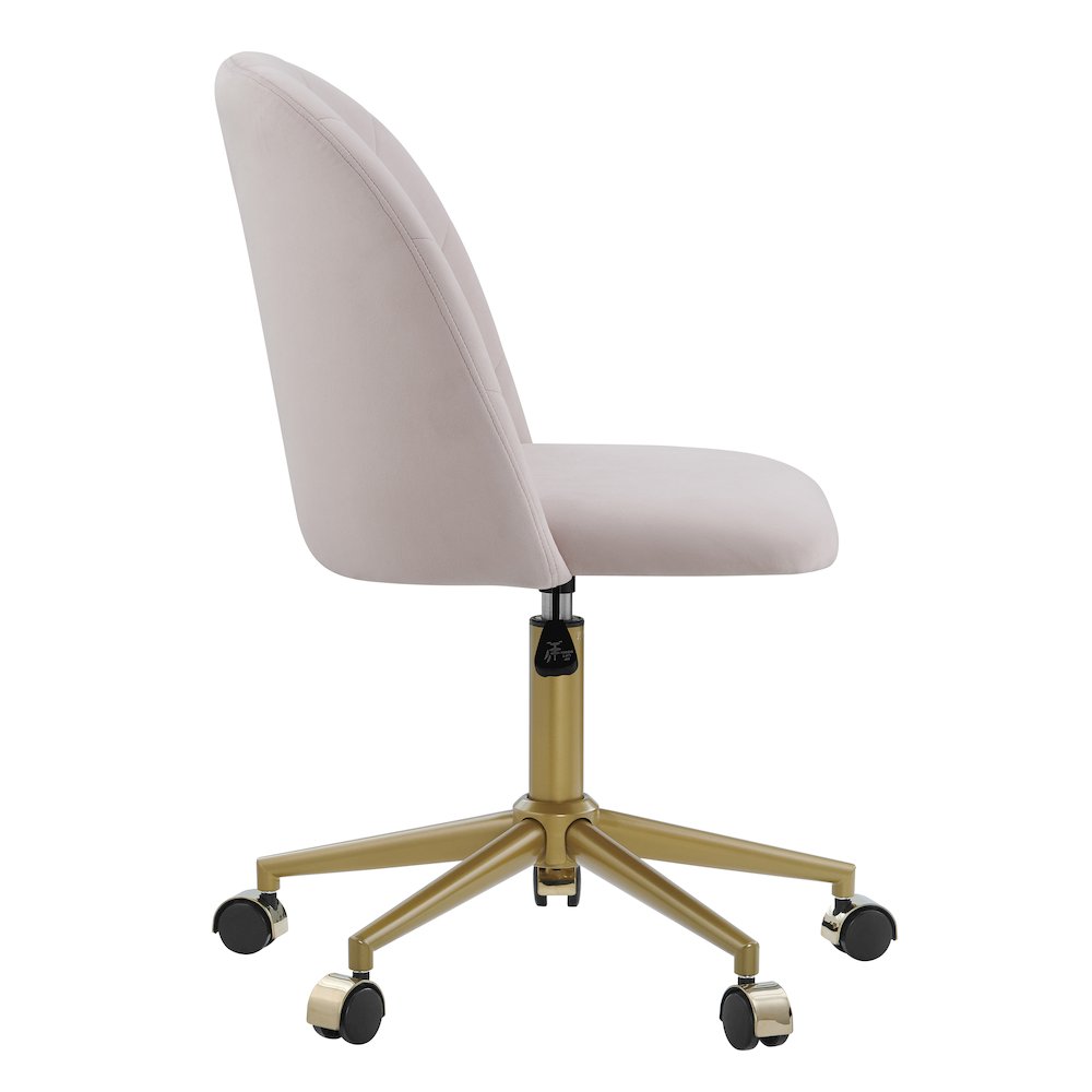 Adalynn Desk Chair Blush Pink. Picture 7