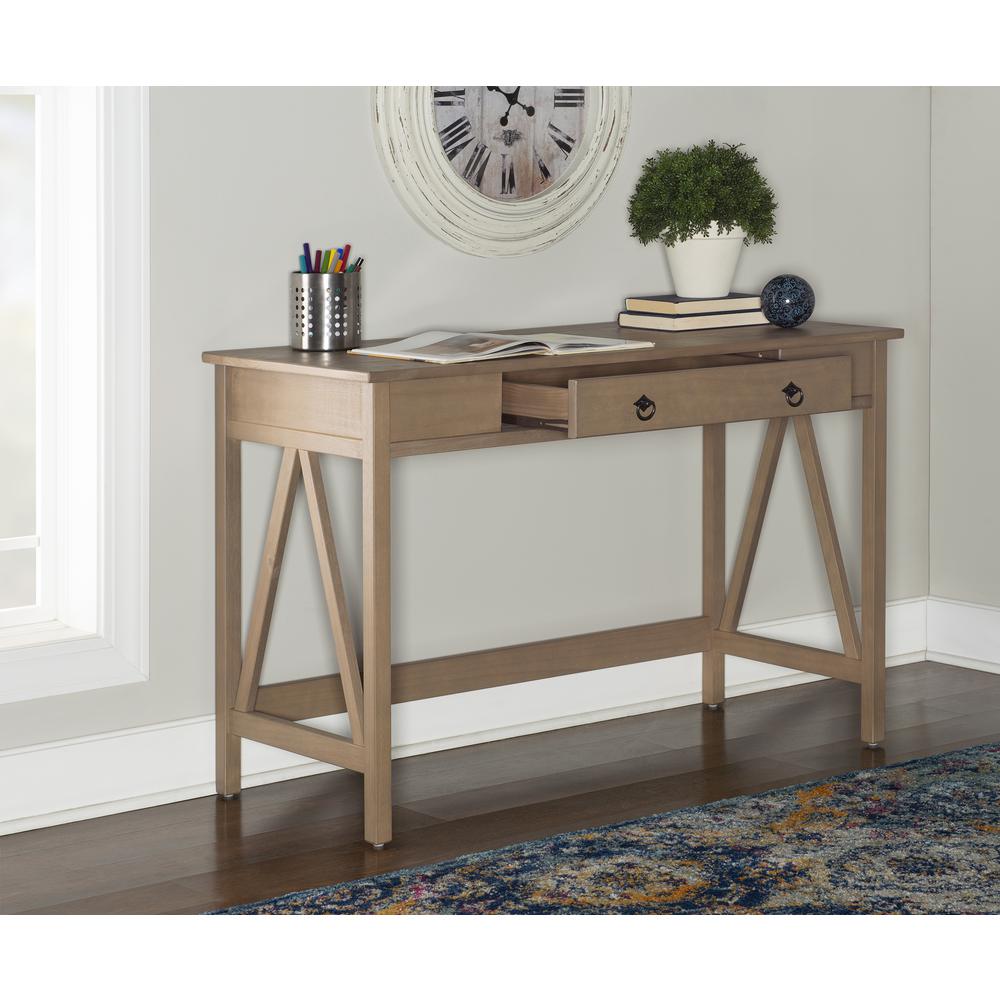 Titian Driftwood Desk. Picture 14