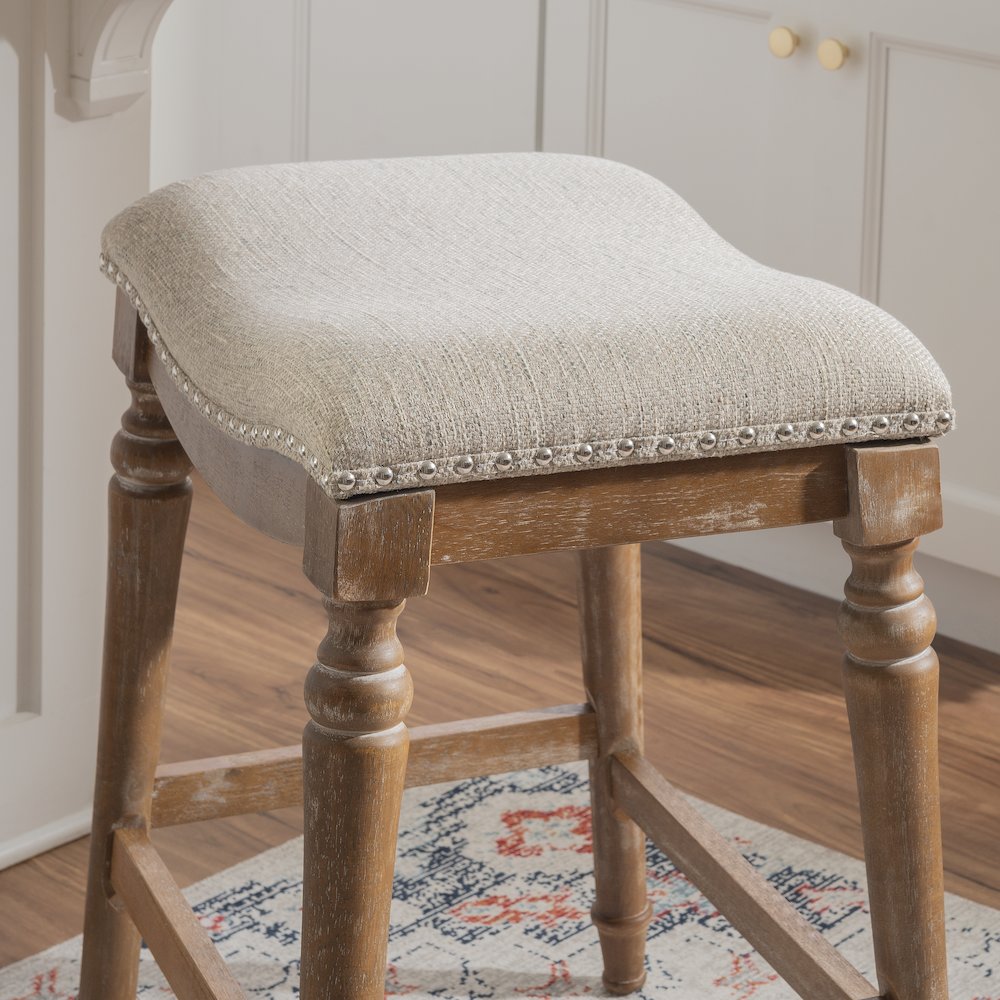 Hayes Counter Stool Brown. Picture 4