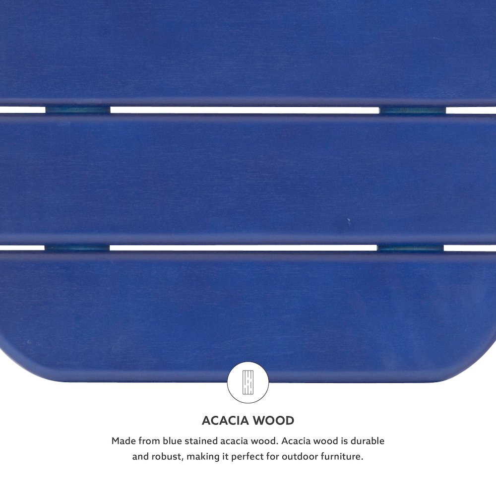 Adirondack End Table Blue. Picture 7