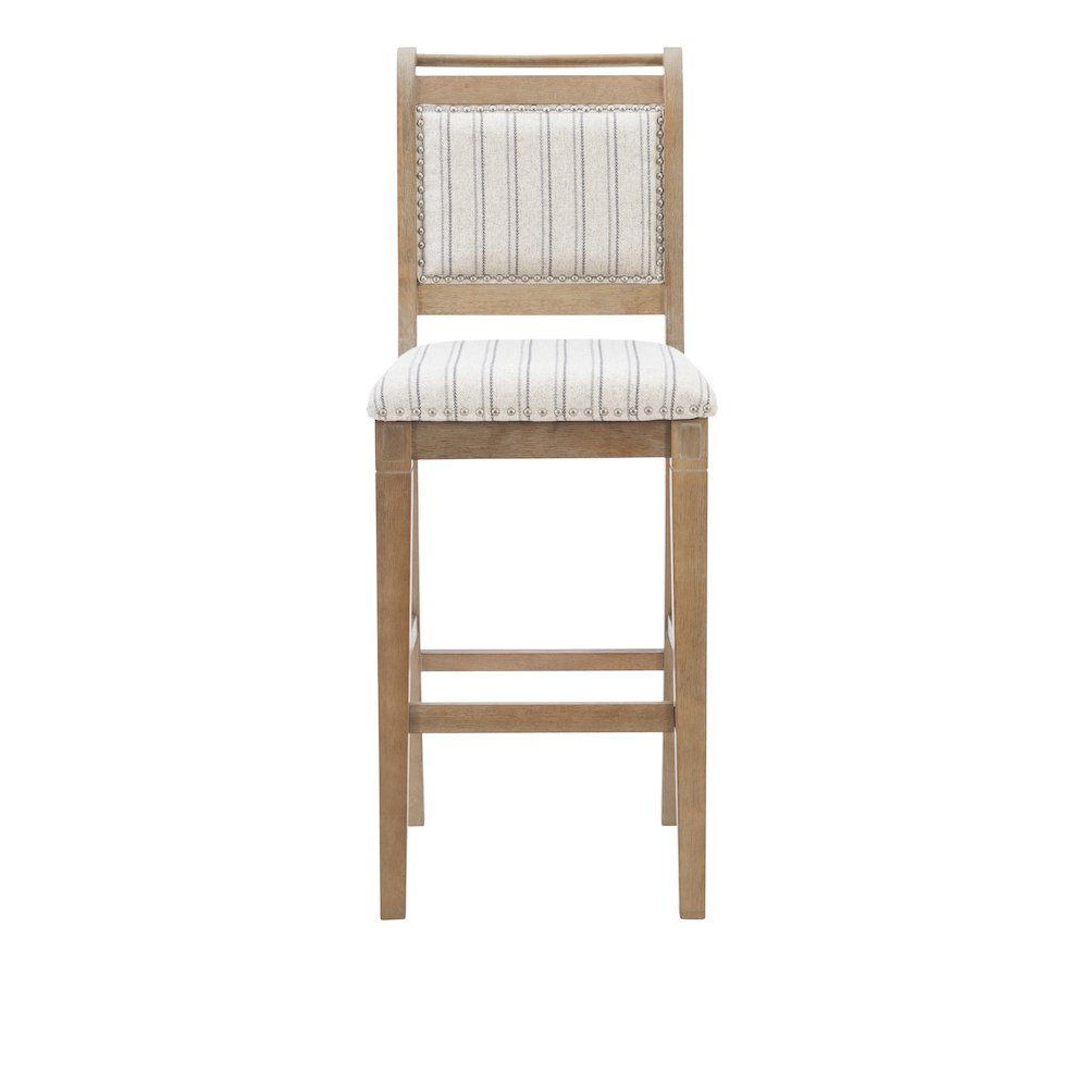 Emmy Grey Bar Stool. Picture 1