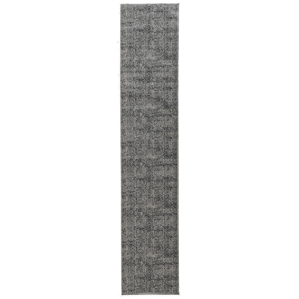 Vintage Luster Grey & Charcoal 2x10, Rug. Picture 1