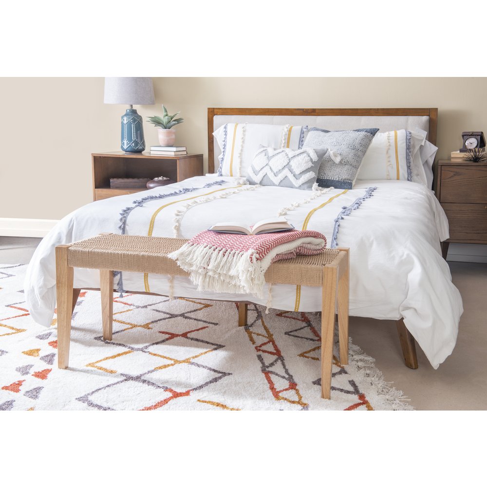 Cadence Dining Bench Natural. Picture 4