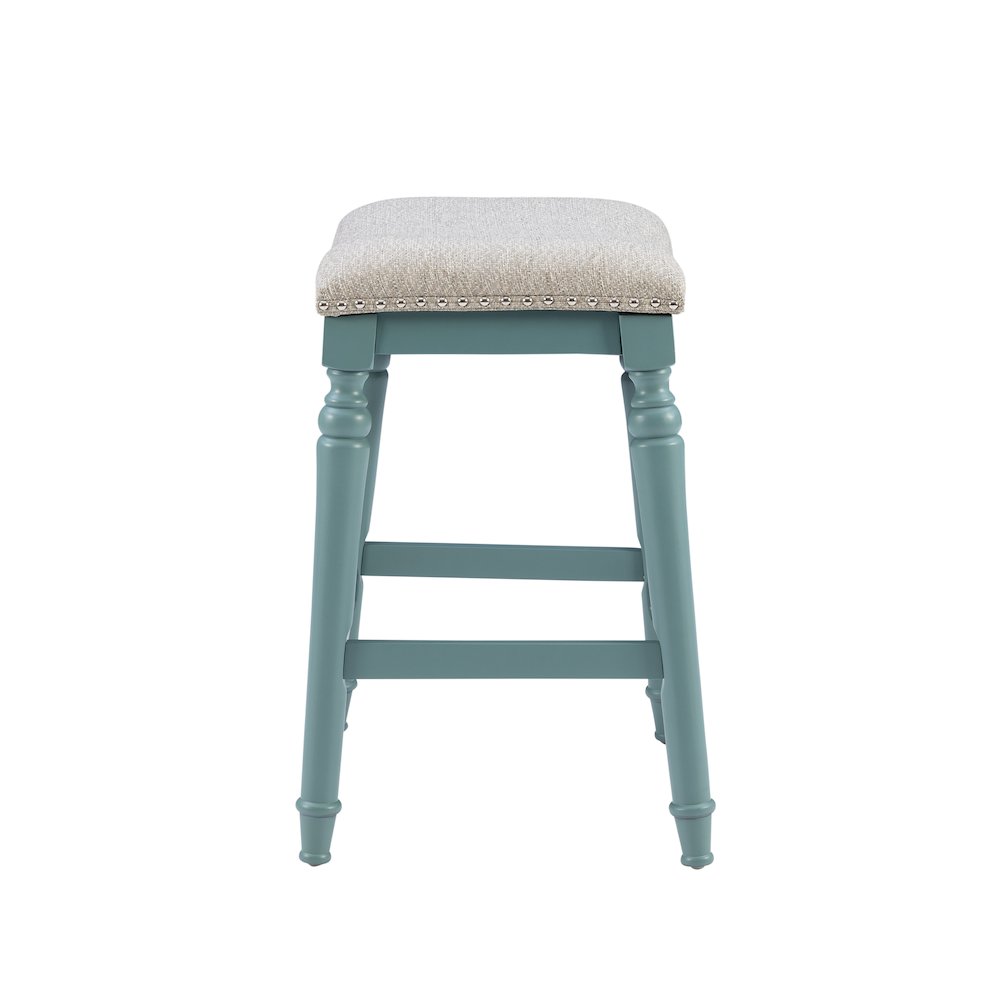 Hayes Counter Stool Blue. Picture 6