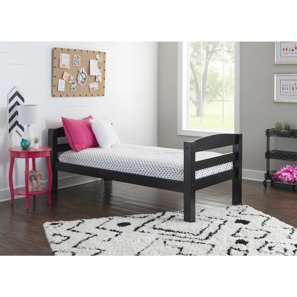 Levi Twin Full Bunk Black. Picture 7