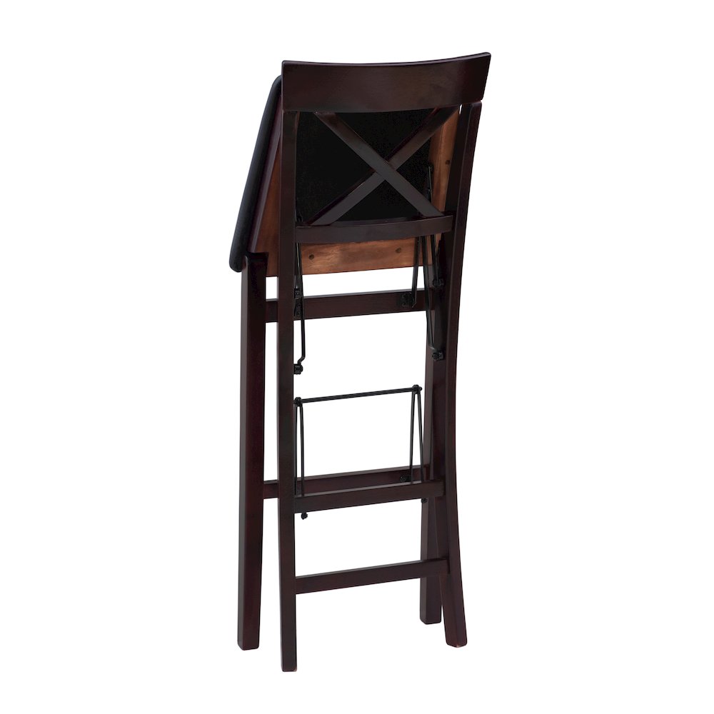 Triena 30 In X Back Folding Bar Stool. Picture 11