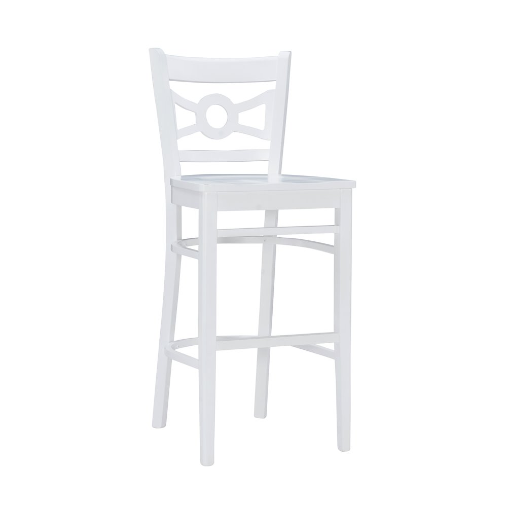 Teresa Barstool White Set Of 2. Picture 1