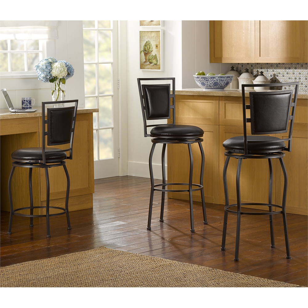 Townsend Three Piece Adjustable Stool Set. Picture 2