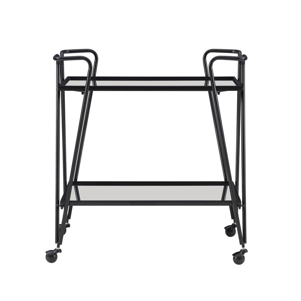 Black Mid Century Bar Cart. Picture 2