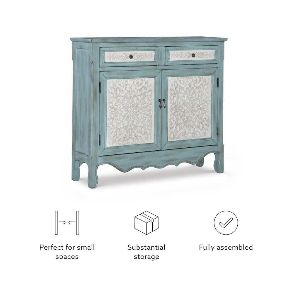 Antique Blue & White Console. Picture 16