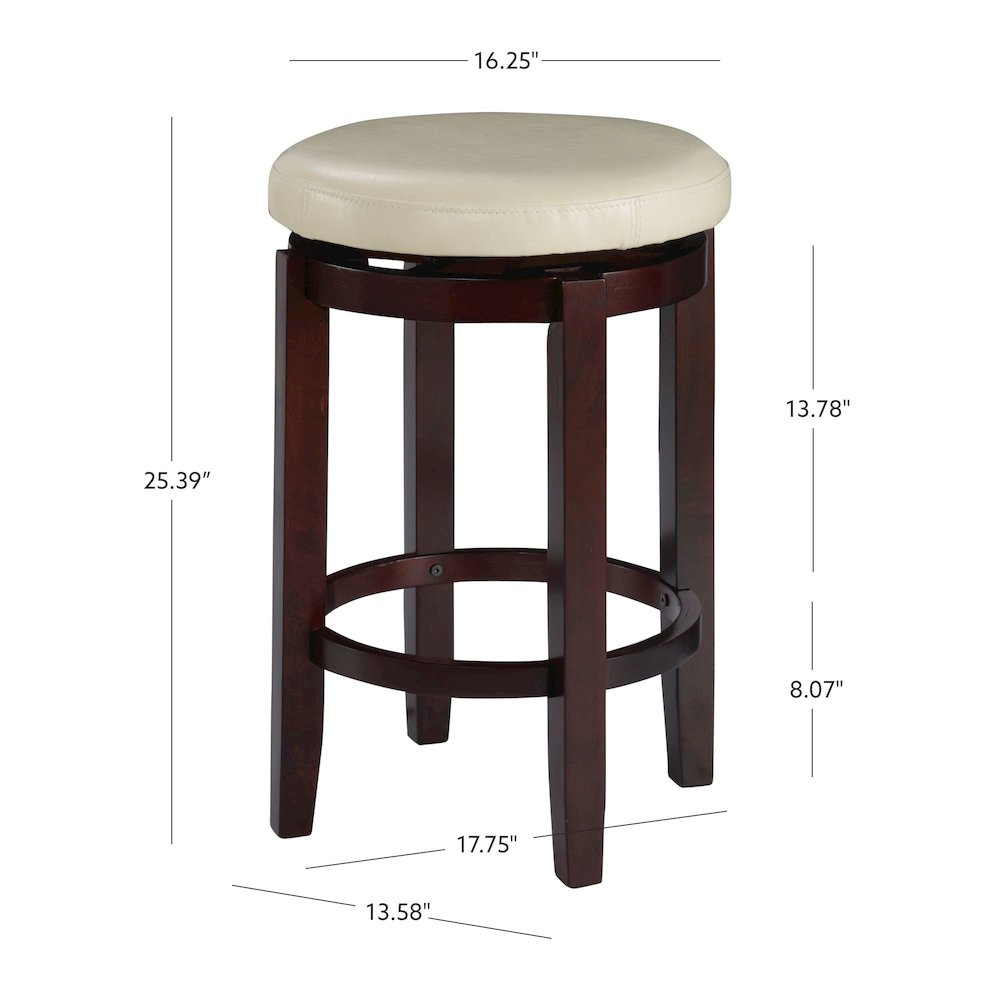 Maya Rice 24 Inches Counter Stool. Picture 15