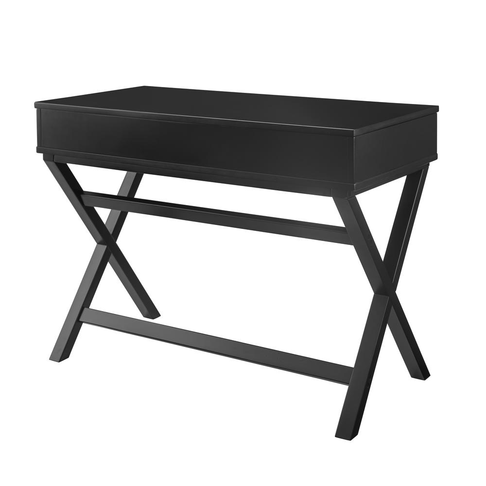 Peggy Lift Top Desk, Black. Picture 3