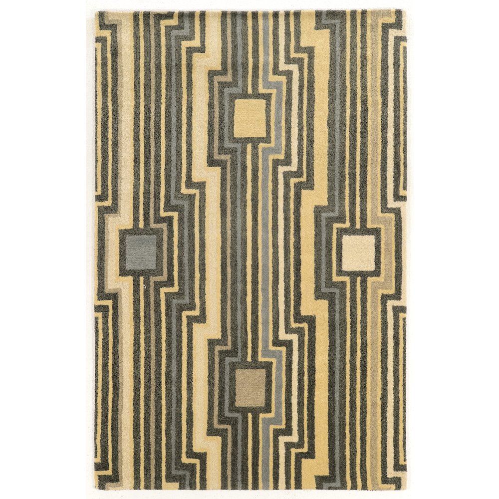 Aspire Wool Board Grey & Blue 8x11, Rug. Picture 2