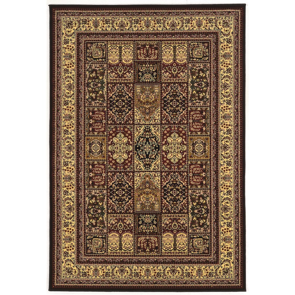 Persian Treasures Baktiyari Red 9x12, Rug. Picture 1