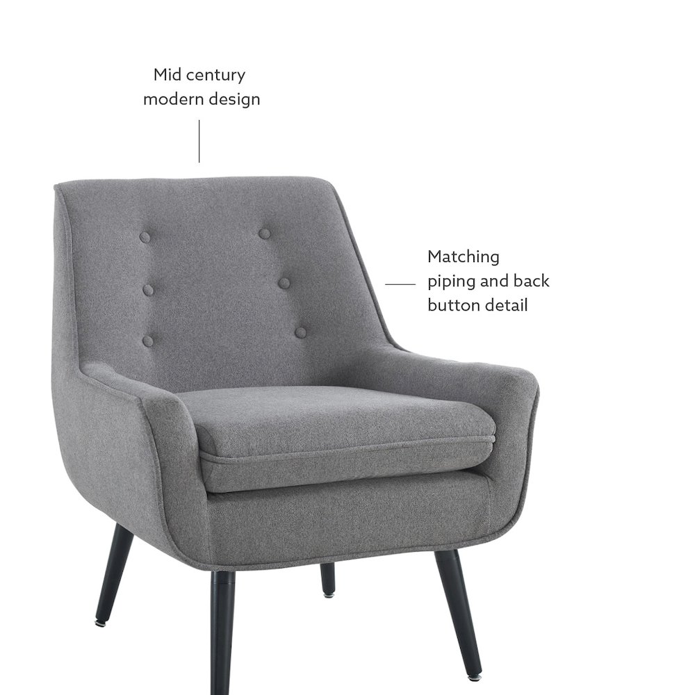 Trelis Chair - Gray Flannel. Picture 9