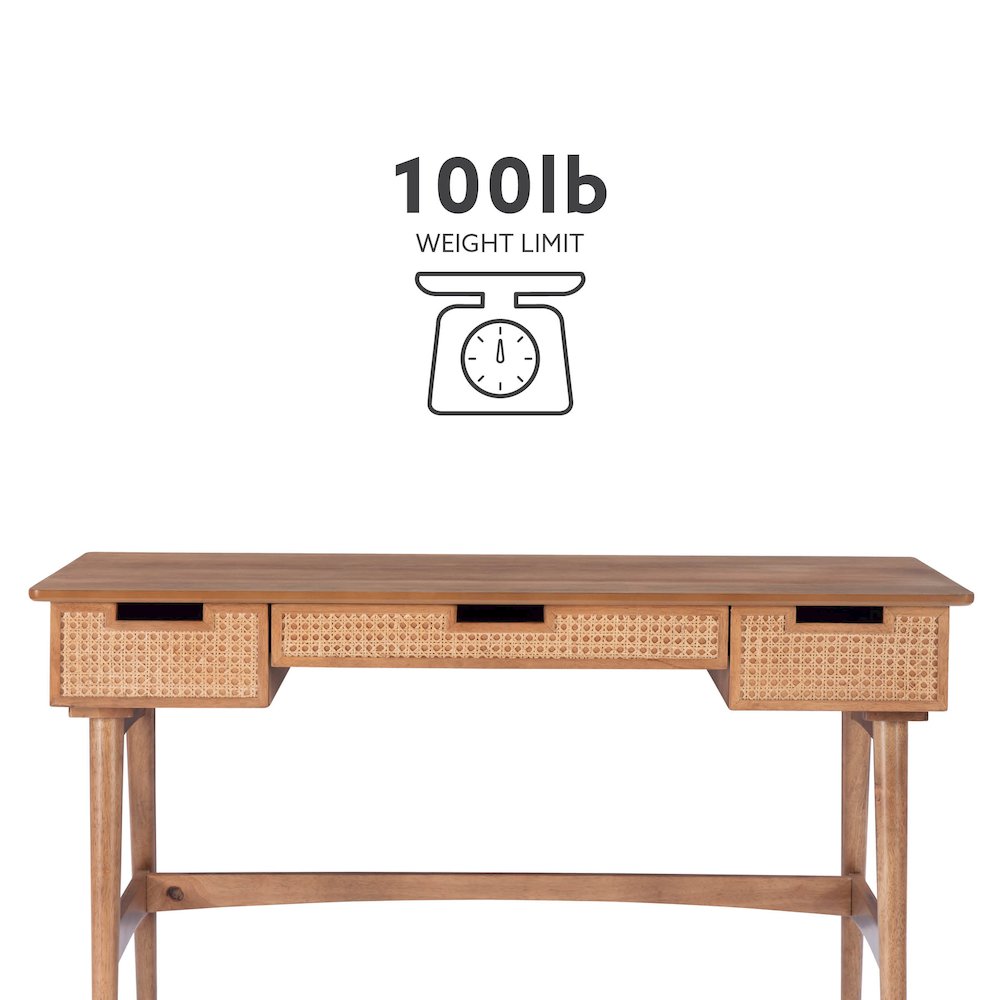 Ryker Rattan Desk. Picture 17