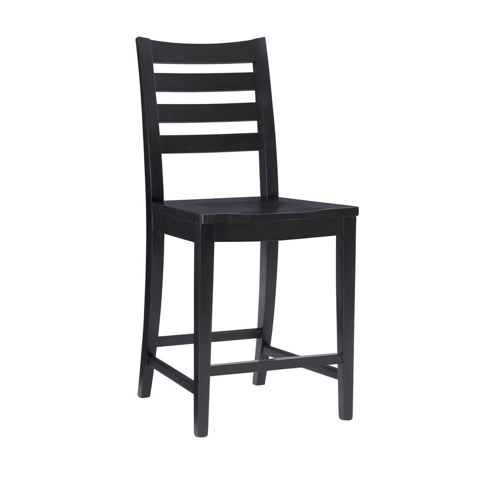Flynn Counter Stool Black Set Of 2. Picture 10