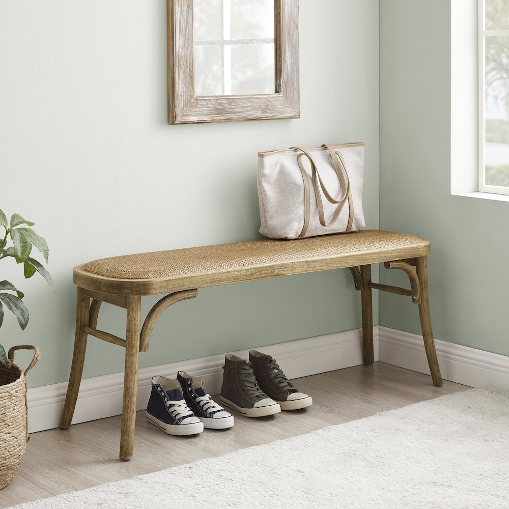 Conelly Bentwood Bench Brown. Picture 2