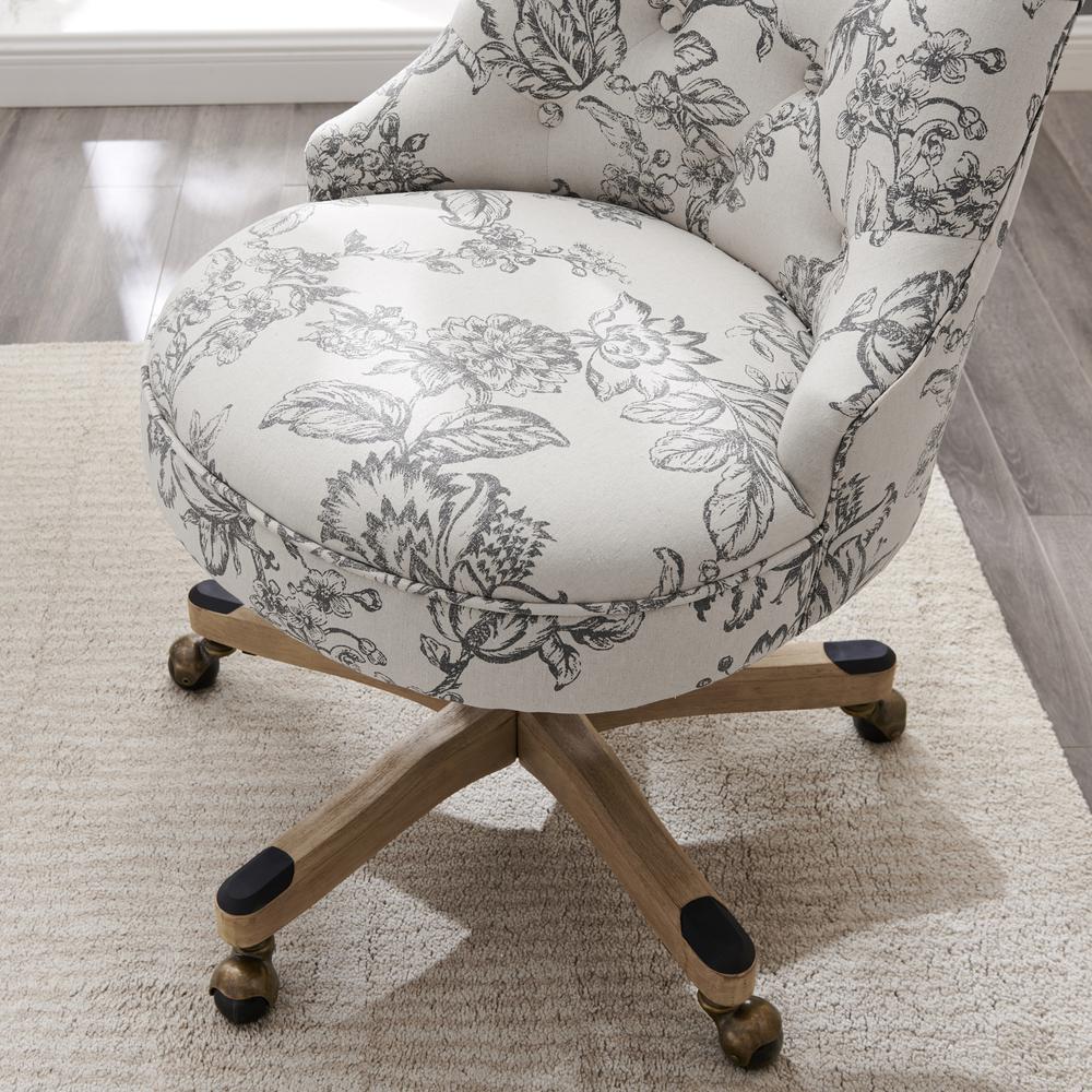 Sinclair Office Chair, Floral. Picture 3