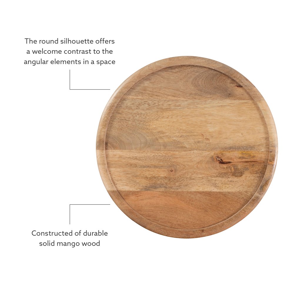 Inora Side Table Natural. Picture 6
