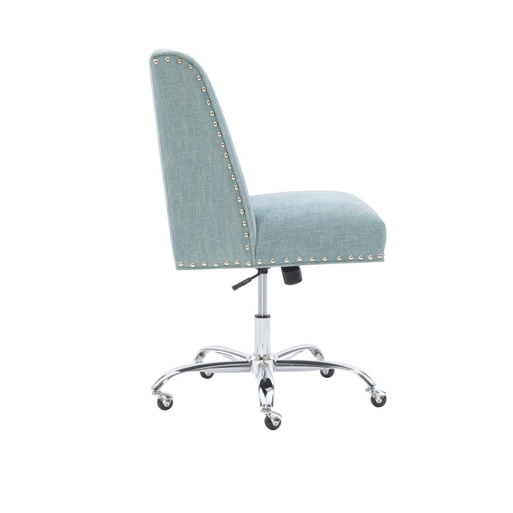Draper Office Chair, Aqua. Picture 6