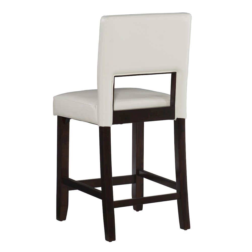 Vega Counter Stool White 24. Picture 6