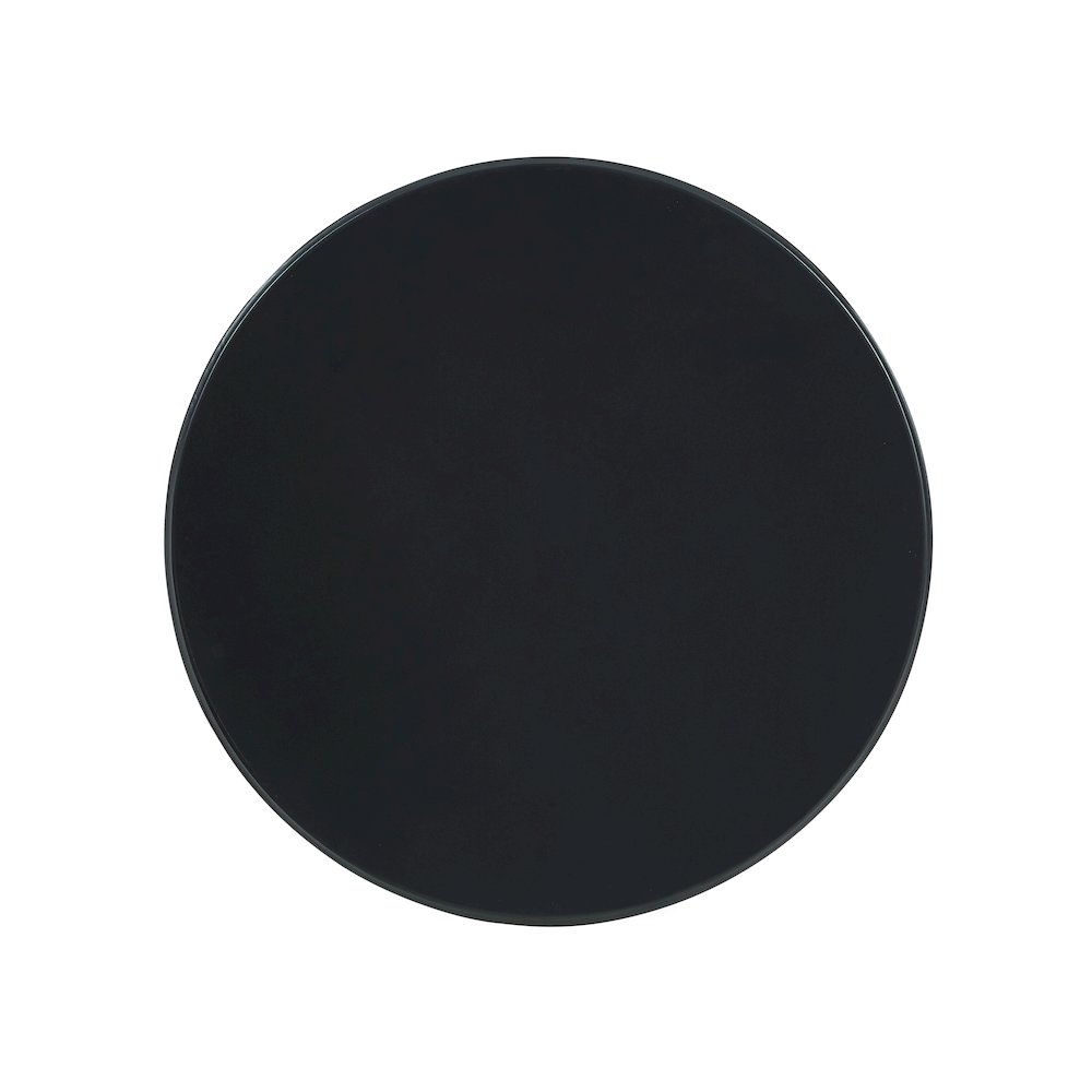 Black Round Spindle Table. Picture 6