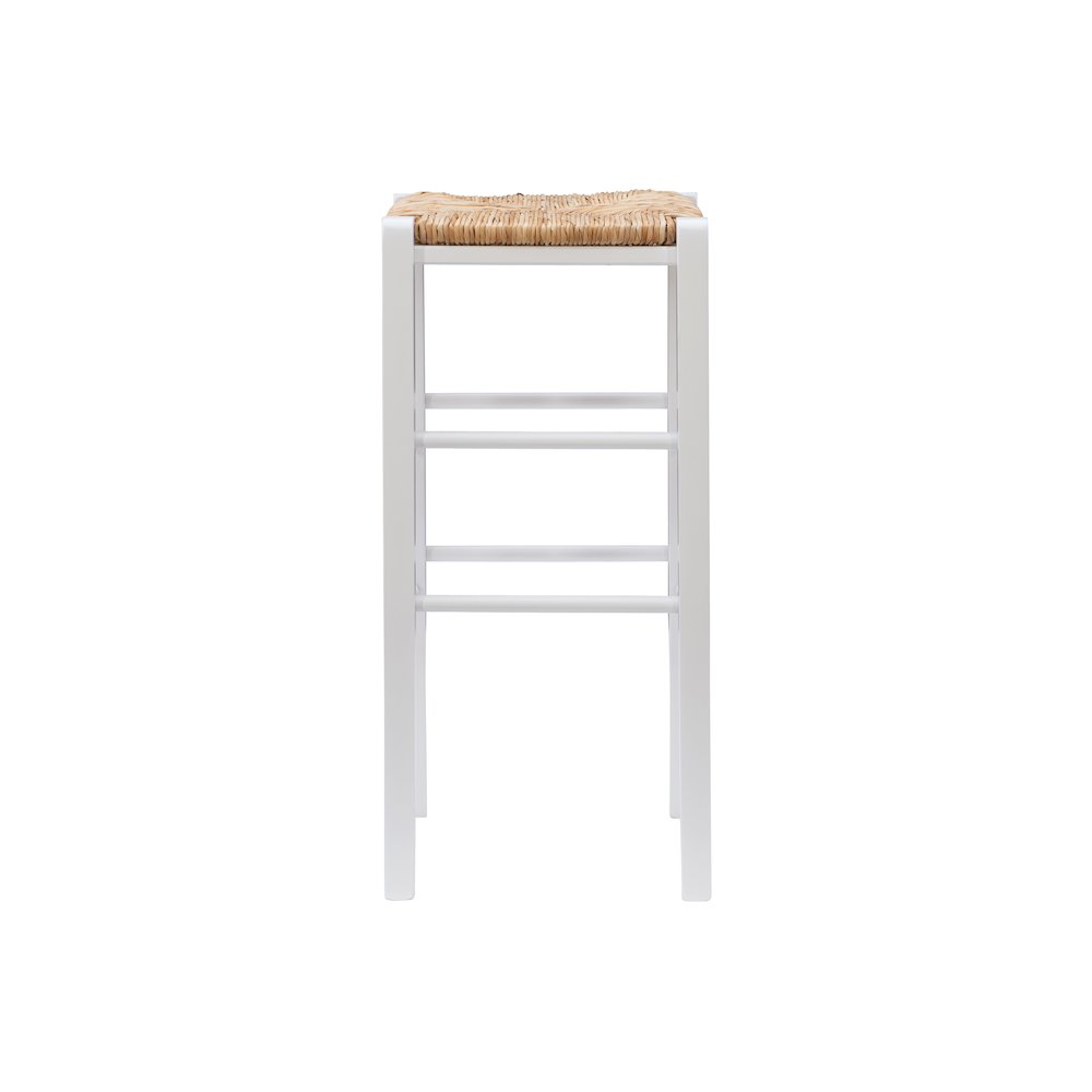 Gianna Backless Barstool White Set Of 2. Picture 2