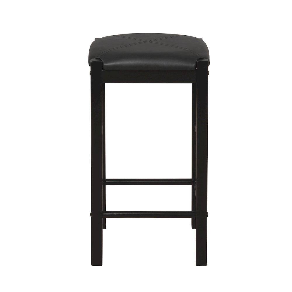 Lancer 3 Piece Tavern Set, Faux Black Marble. Picture 4
