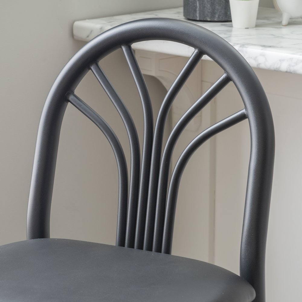 Thayer Barstool Black Set Of 2. Picture 4