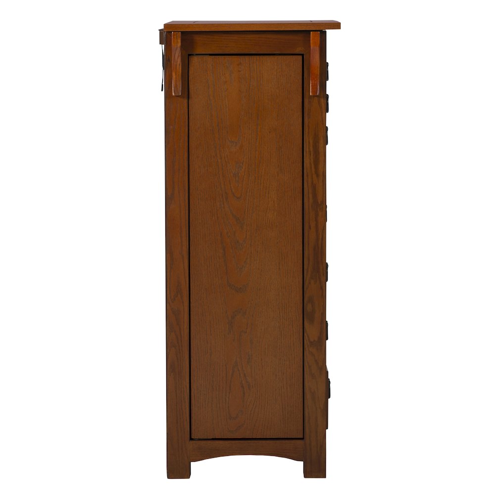 Mission Oak Jewelry Armoire. Picture 6
