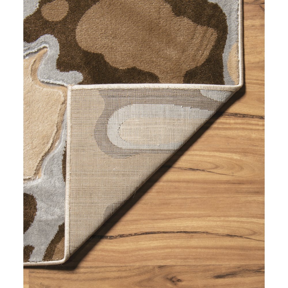 Milan Tybee Ivory & Brown 8x10.4, Rug. Picture 2