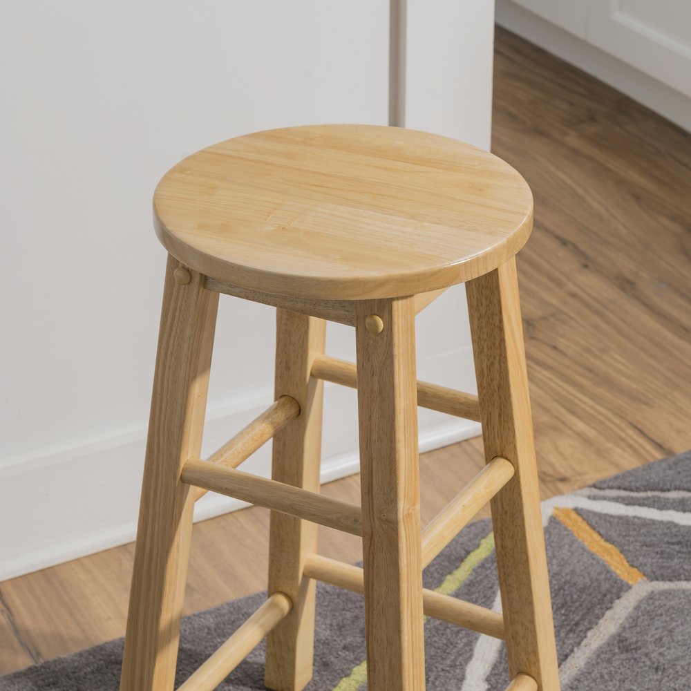 24 Inches Counter Stool With Round Seat. Picture 5