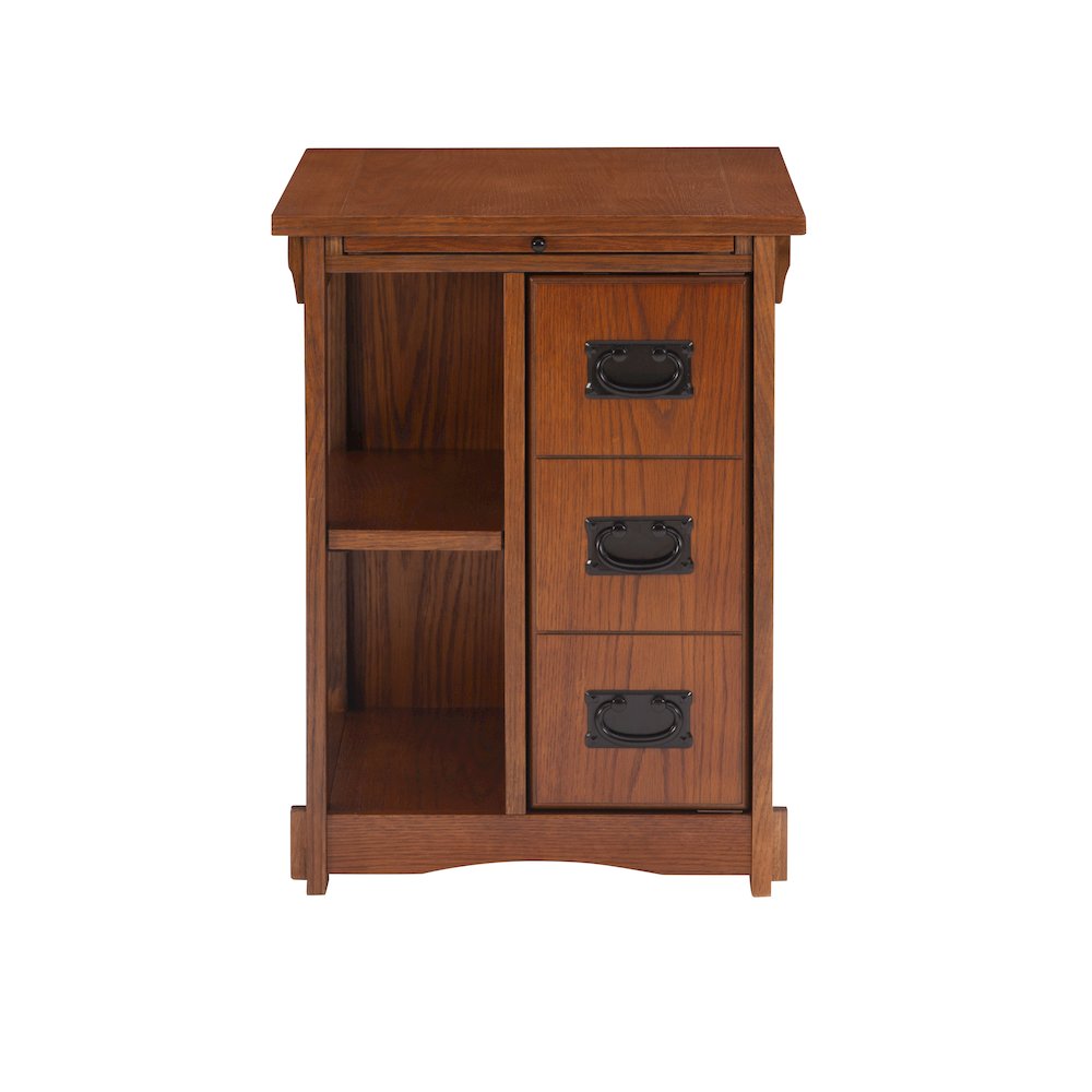 Mission Oak Cabinet Table. Picture 2