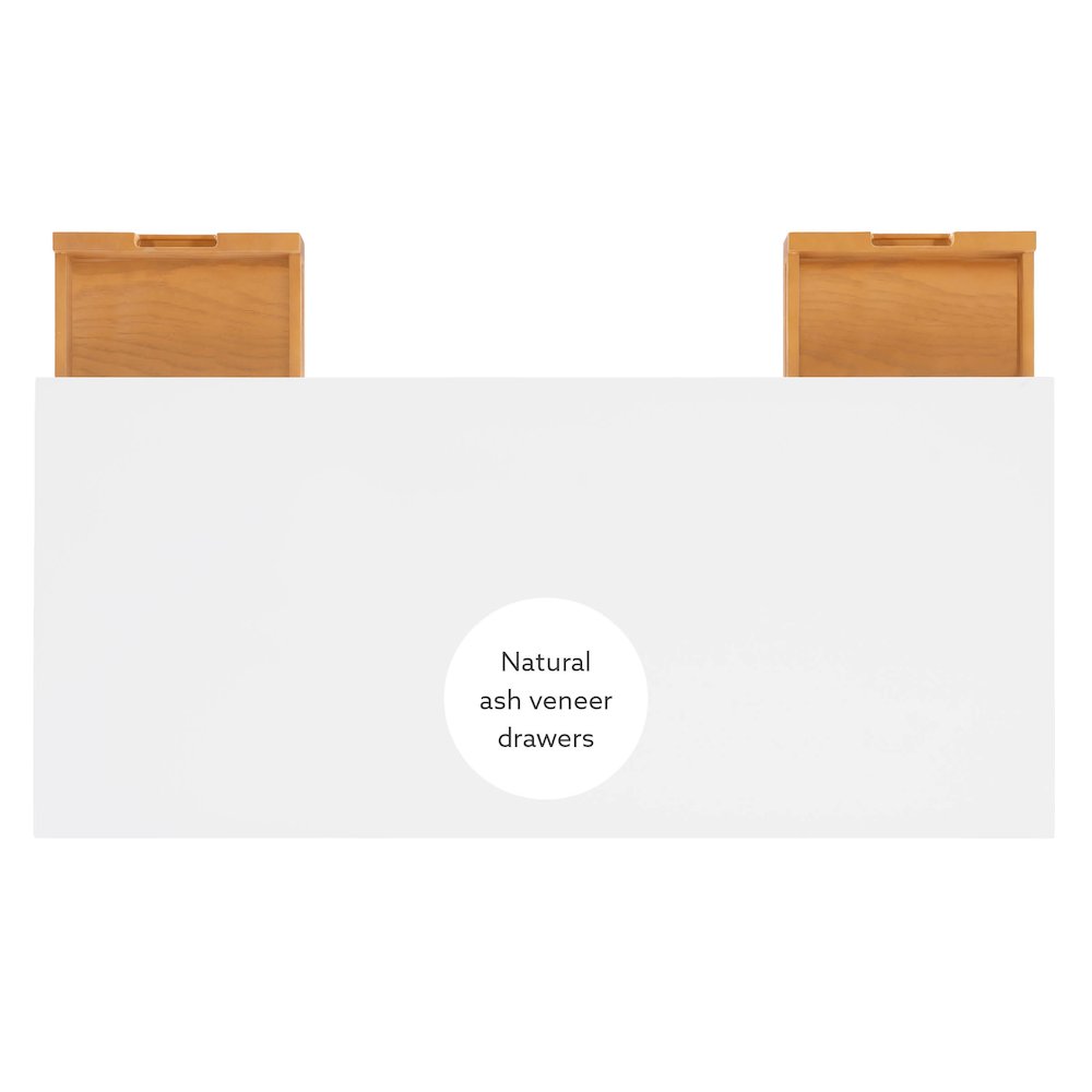 Perry Desk White. Picture 14