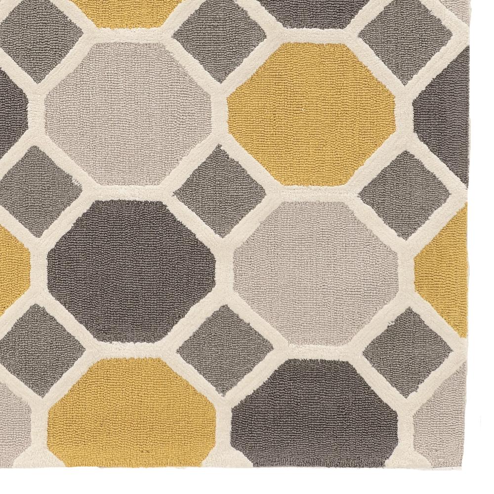 TRIO Ceramic gold blue cream silk 8ftx10 Rug. Picture 2