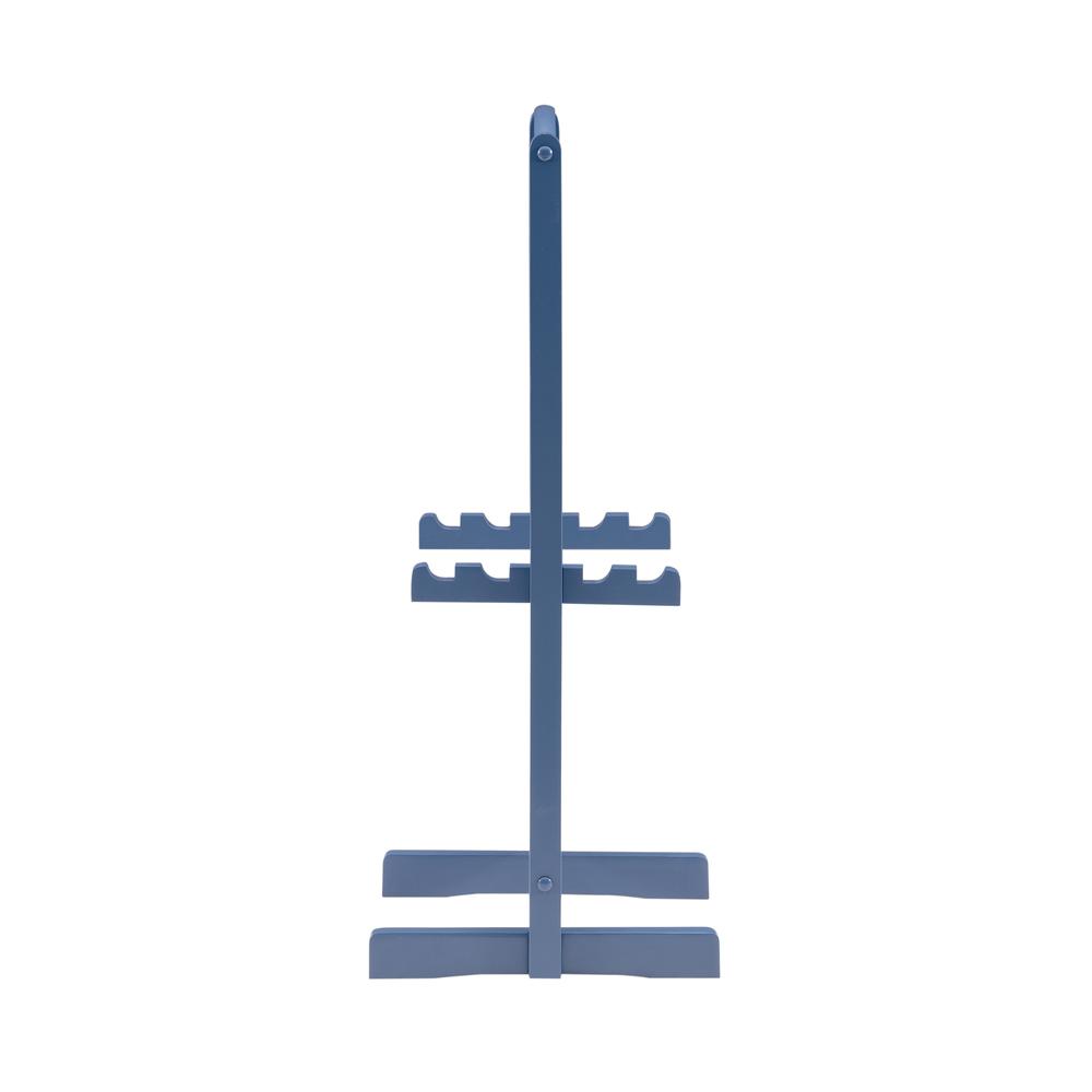 Compass Tray Table Set Navy. Picture 13