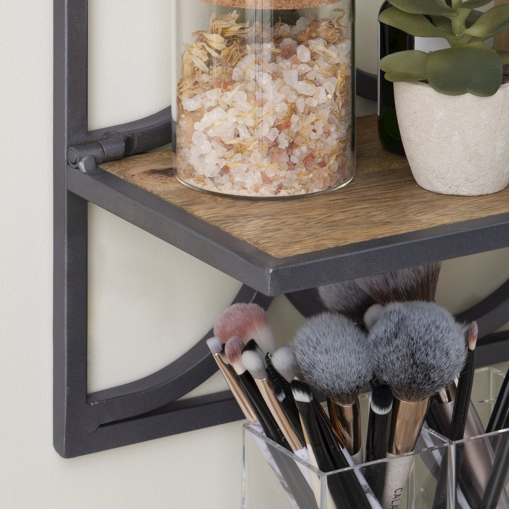Willem Wall Shelves Nickel. Picture 3