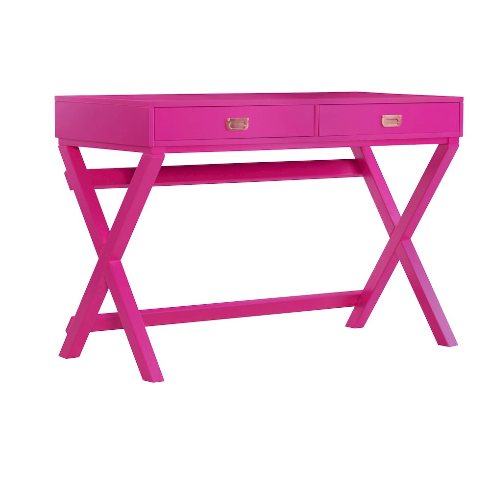 Peggy Raspberry Writing Desk. Picture 6