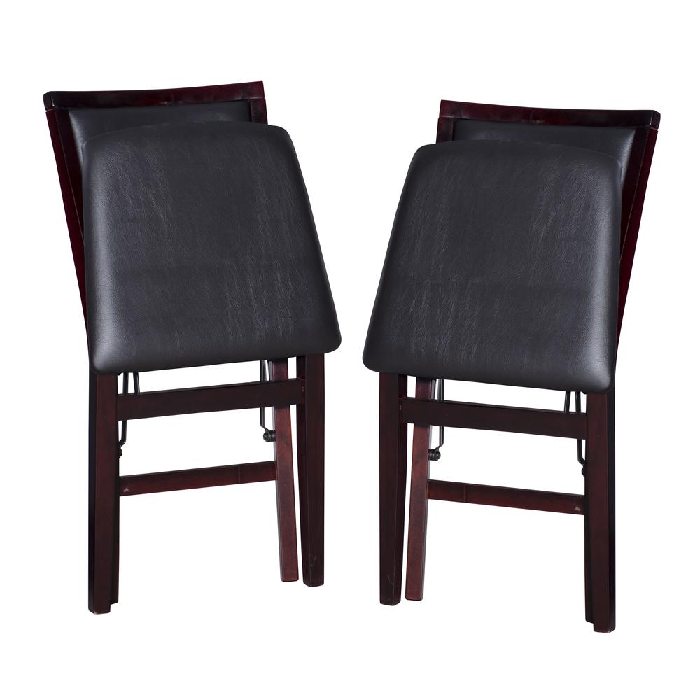 Kiera 18 In Pad Back Folding Chair - Set Of Two. Picture 3