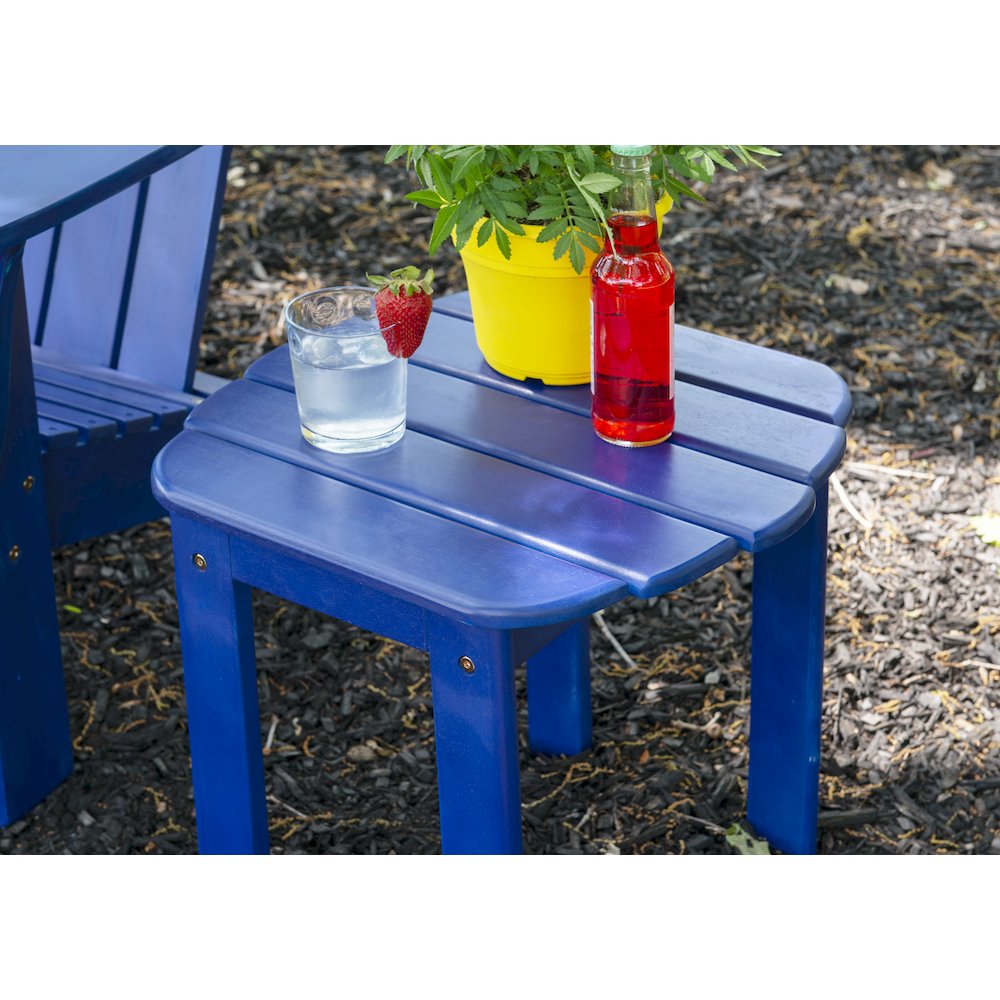 Adirondack End Table Blue. Picture 3