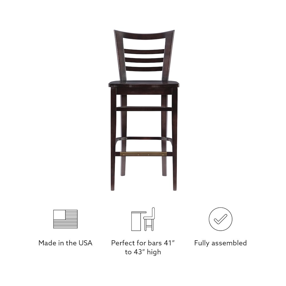 Blairmont Barstool Brown Set Of 2. Picture 13
