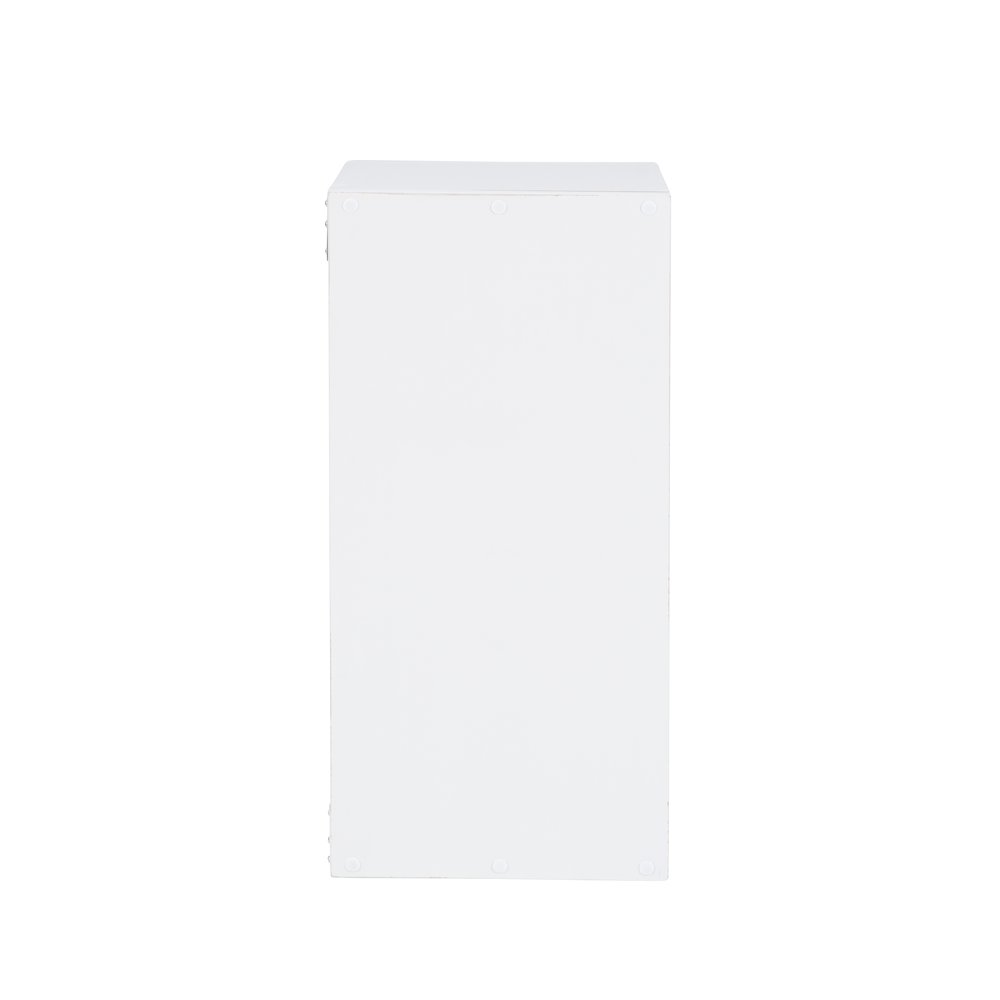 Galli 2 Cubby Storage Cabinet White. Picture 7