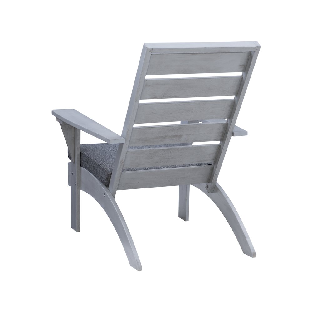 Rockport Gray Outdoor Chair. Picture 9