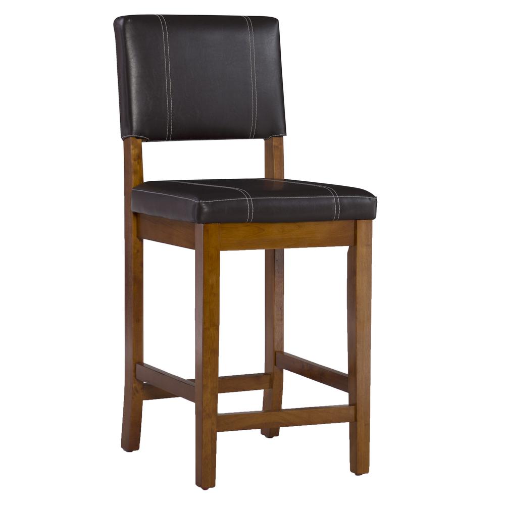 Milano Counter Stool Brown 24. Picture 1