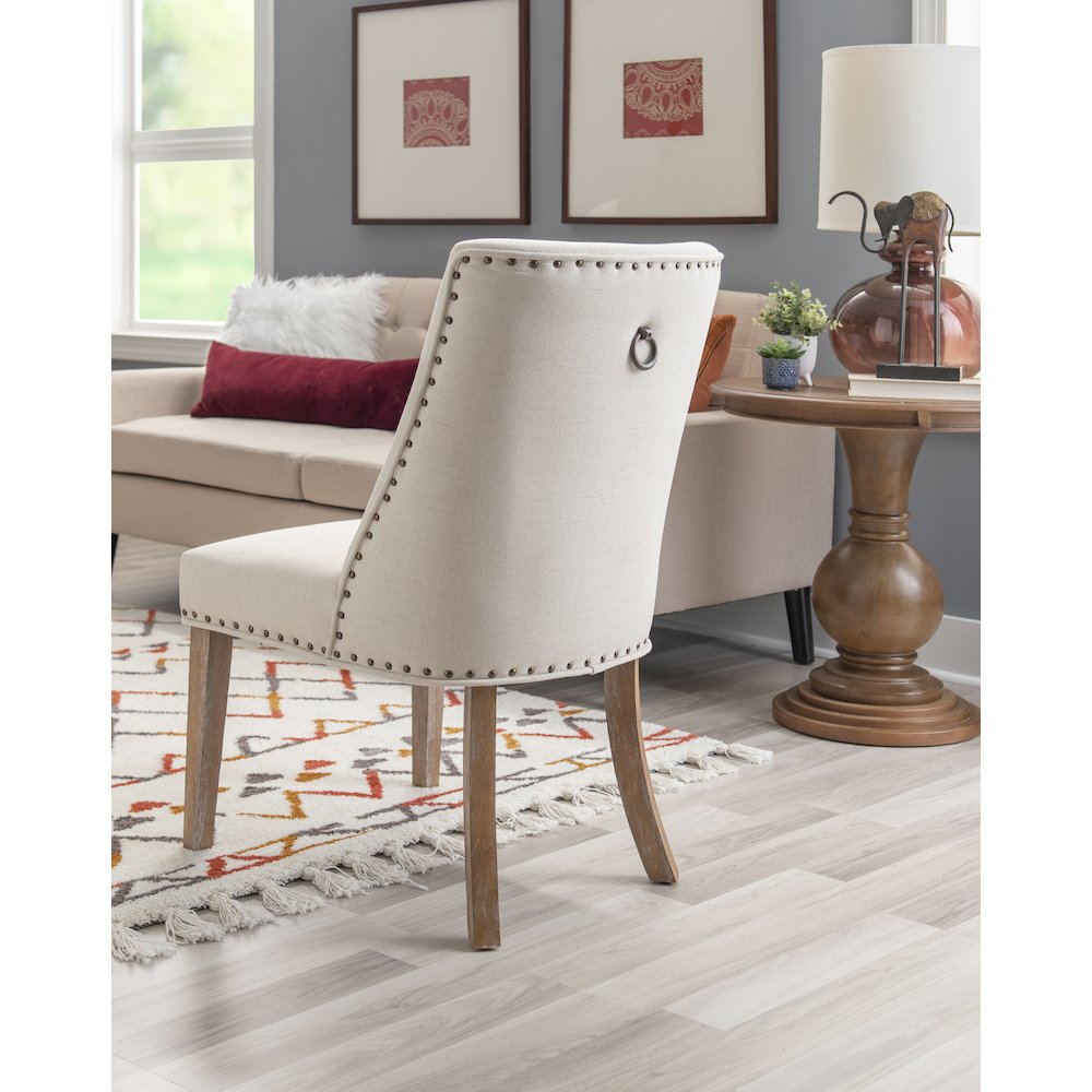 Adler Dining Chair Natural  Set of Two. Picture 2